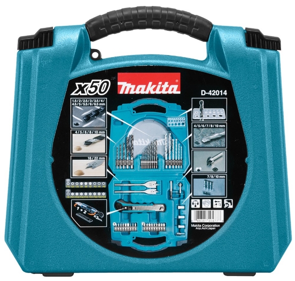 Afbeeldingen van Makita Boor/Bit Set 50-Delig D-42014