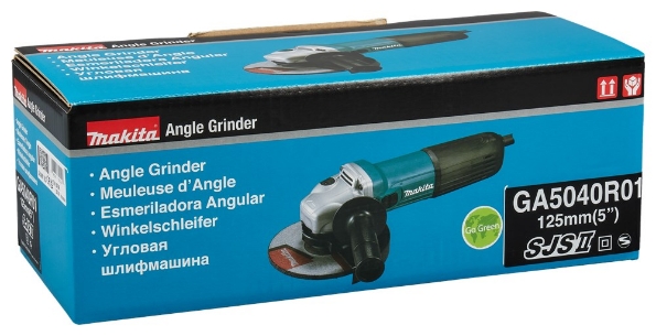 Afbeeldingen van Makita 230 V Haakse slijper 125 mm GA5040R01