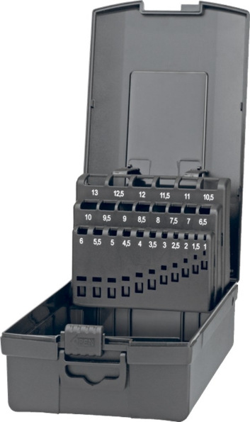 Afbeeldingen van Phantom Set Spiraalboren leeg 19.100 0.5mm oplopend