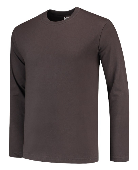 Afbeeldingen van TRICORP CASUAL T-Shirt Lange Mouw 101006 donker grijs M