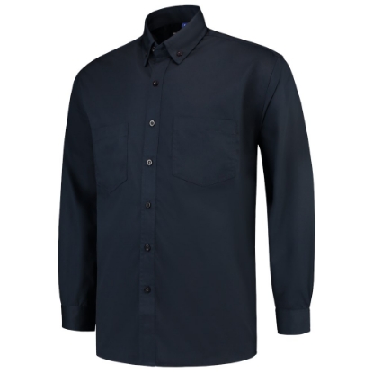 Afbeeldingen van TRICORP CASUAL Werkhemd Lange Mouw Basis 701004 navy 2XL