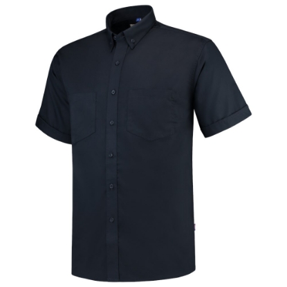 Afbeeldingen van TRICORP CASUAL Werkhemd Korte Mouw Basis 701003 navy XS