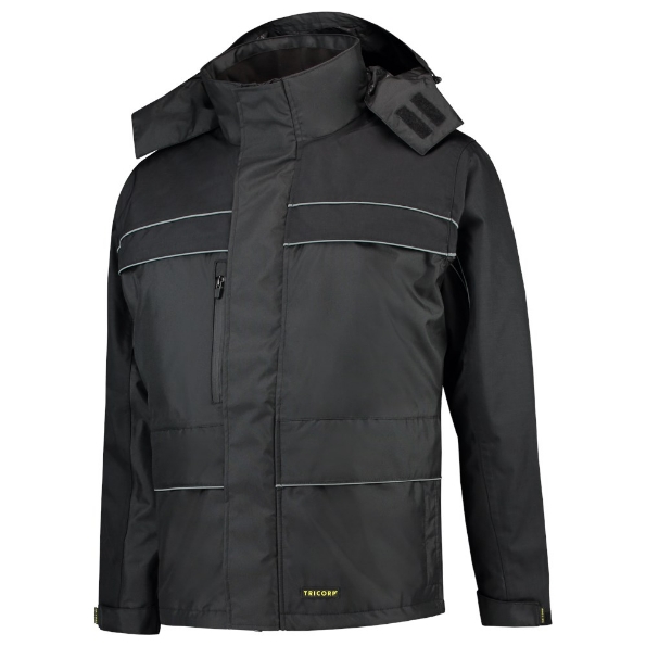 Afbeeldingen van TRICORP WORKWEAR Parka Cordura 402003 black 3XL
