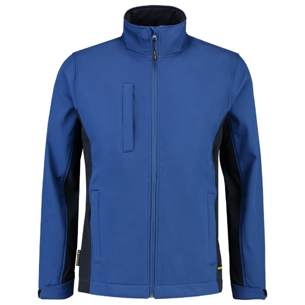 Afbeeldingen van TRICORP WORKWEAR Softshell Bicolor 402002 Korenblauw/Navy XL