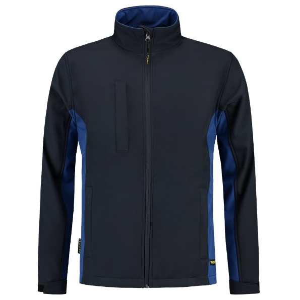 Afbeeldingen van TRICORP WORKWEAR Softshell Bicolor 402002 Navy/Korenblauw XXS