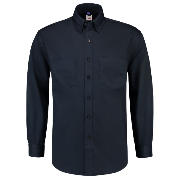 Afbeeldingen van TRICORP CASUAL Werkhemd Lange Mouw Basis 701004 navy 4XL