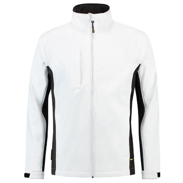 Afbeeldingen van TRICORP WORKWEAR Softshell Bicolor 402002 wit/grijs XL