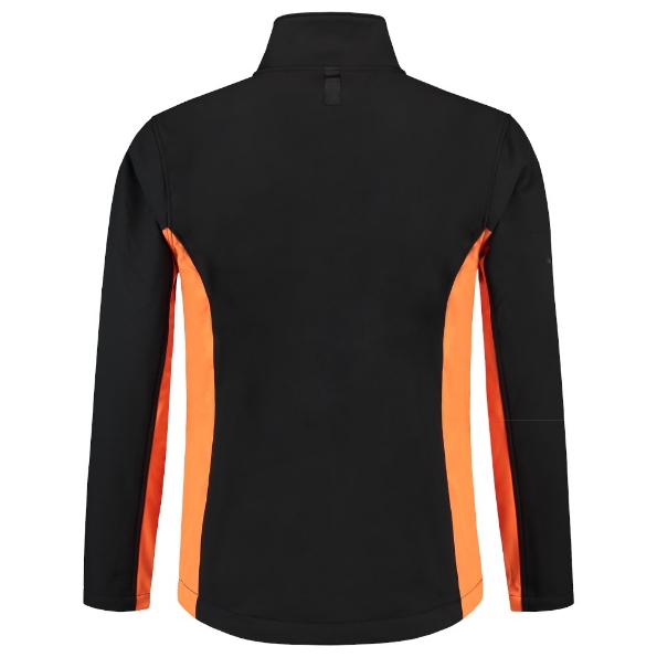 Afbeeldingen van TRICORP WORKWEAR Softshell Bicolor 402002 zwart/oranje S