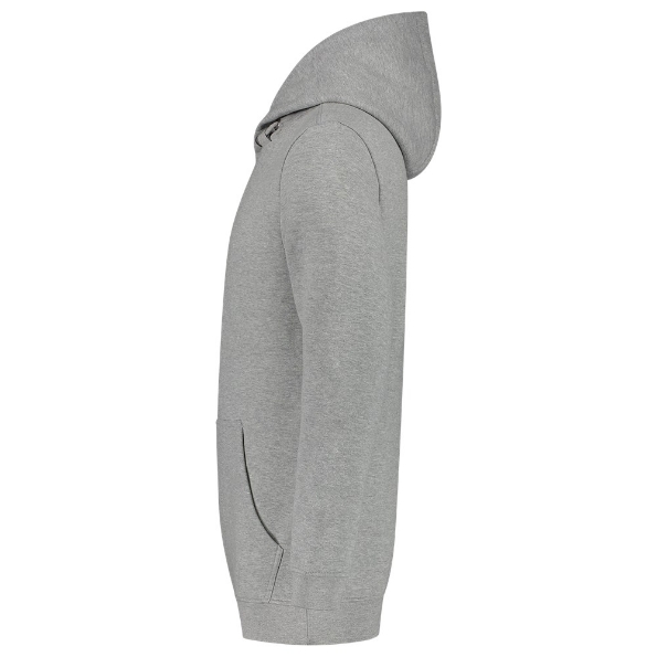 Afbeeldingen van TRICORP CASUAL Sweater Capuchon 60°C Wasbaar 301019 grijs melee L