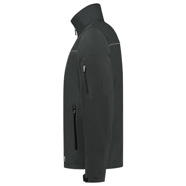 Afbeeldingen van TRICORP WORKWEAR Softshell Luxe 402006 donkergrijs S