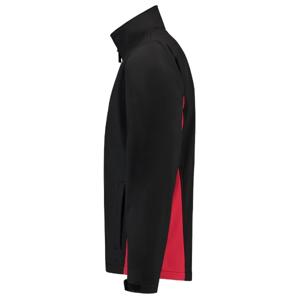 Afbeeldingen van TRICORP WORKWEAR Softshell Bicolor 402002 zwart/rood M