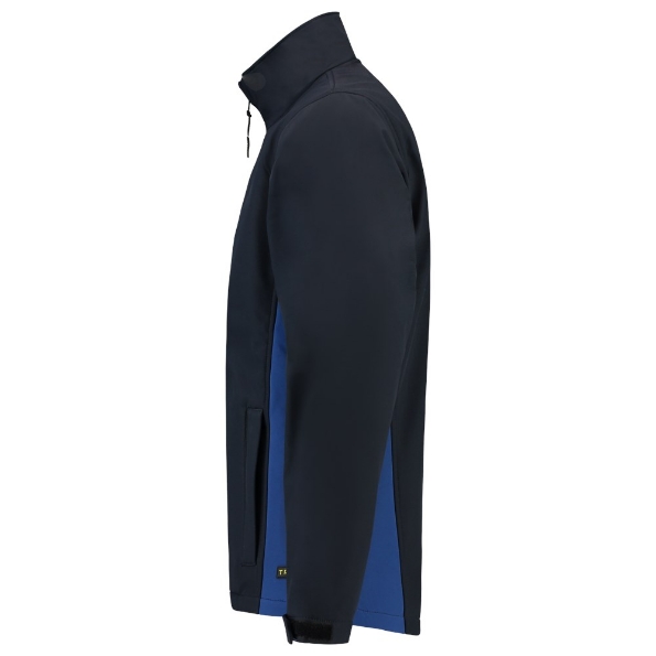 Afbeeldingen van TRICORP WORKWEAR Softshell Bicolor 402002 Navy/Korenblauw XXS