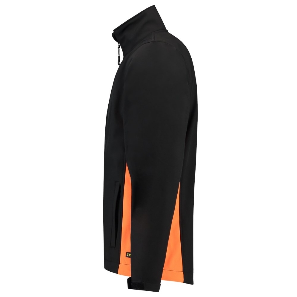 Afbeeldingen van TRICORP WORKWEAR Softshell Bicolor 402002 zwart/oranje S
