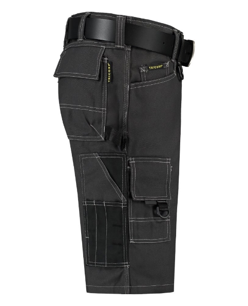 Afbeeldingen van TRICORP WORKWEAR Werkbroek Canvas Kort 502006 donker grijs 62