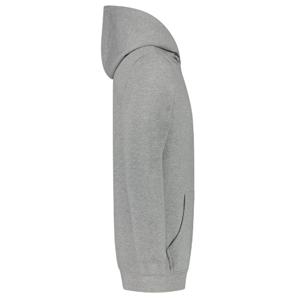 Afbeeldingen van TRICORP CASUAL Sweater Capuchon 60°C Wasbaar 301019 grijs melee L
