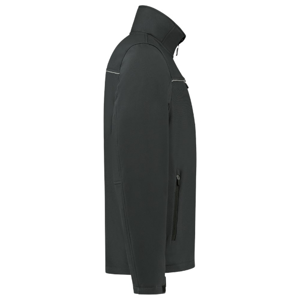 Afbeeldingen van TRICORP WORKWEAR Softshell Luxe 402006 donkergrijs S
