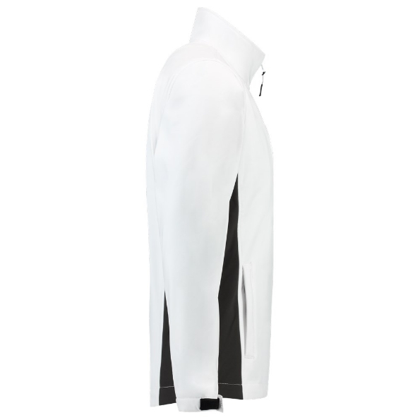 Afbeeldingen van TRICORP WORKWEAR Softshell Bicolor 402002 wit/grijs XL
