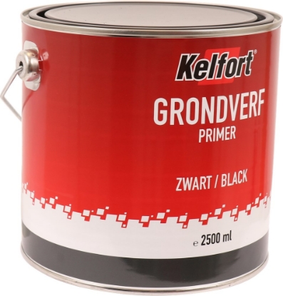 Afbeeldingen van Kelfort grondverf zwart 2500ml
