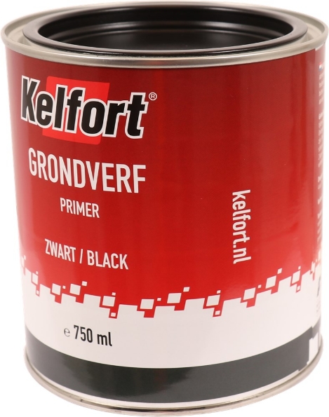 Afbeeldingen van Kelfort grondverf zwart 750ml