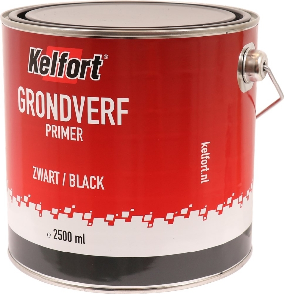 Afbeeldingen van Kelfort grondverf zwart 2500ml