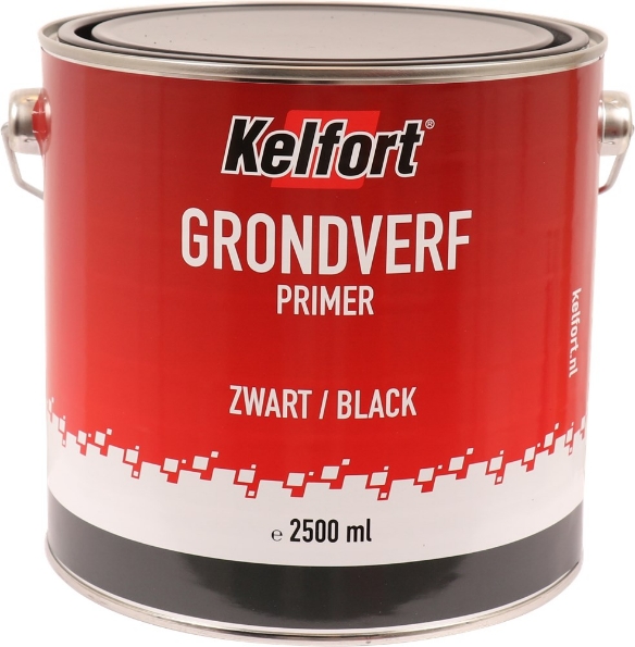 Afbeeldingen van Kelfort grondverf zwart 2500ml