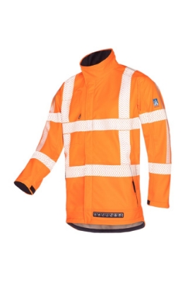 Afbeeldingen van Sioen 7334 Softshell Hollum fluor oranje S