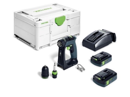 Afbeeldingen van Festool Accu-schroefboormachine CXS 18 C3,0-Plus