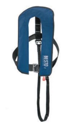 Afbeeldingen van Besto inflatable 300N reddingsvest navy
