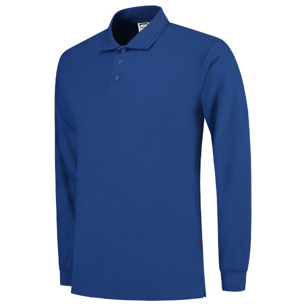 Afbeeldingen van TRICORP CASUAL Poloshirt Lange Mouw 201009  korenblauw M
