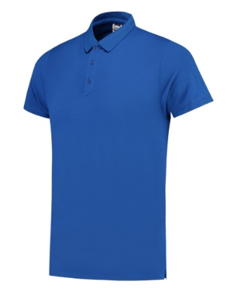 Afbeeldingen van TRICORP CASUAL Poloshirt Cooldry Bamboe Fitted 201001 korenblauw M