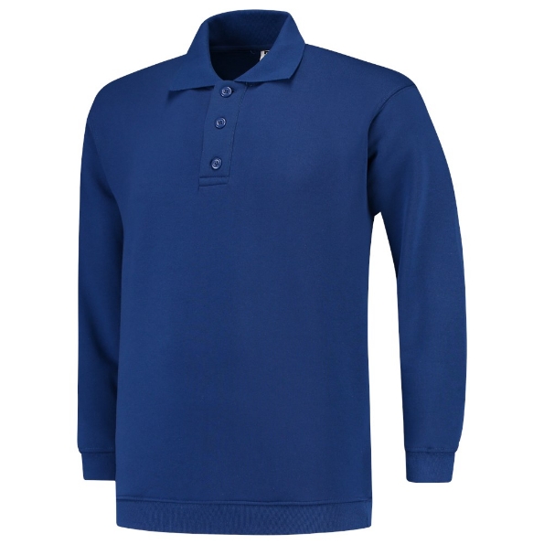 Afbeeldingen van TRICORP CASUAL Polosweater Boord 301005 korenblauw 3XL
