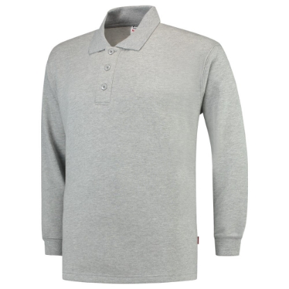 Afbeeldingen van TRICORP CASUAL Polosweater 301004 grijs melee 2XL