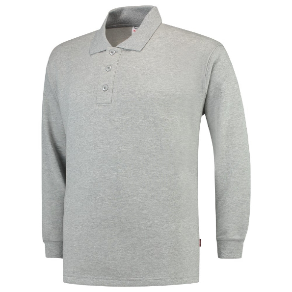 Afbeeldingen van TRICORP CASUAL Polosweater 301004 grijs melee 3XL