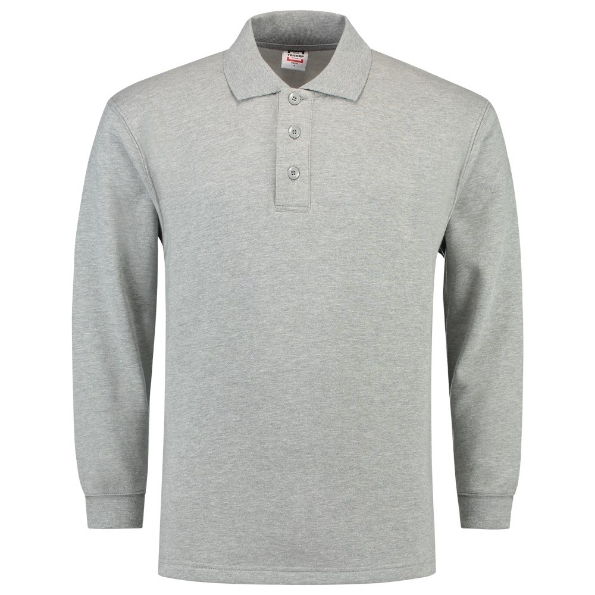 Afbeeldingen van TRICORP CASUAL Polosweater 301004 grijs melee 3XL