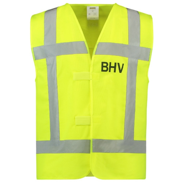 Afbeeldingen van TRICORP SAFETY Veiligheidsvest RWS BHV 453016 fluor geel M-L