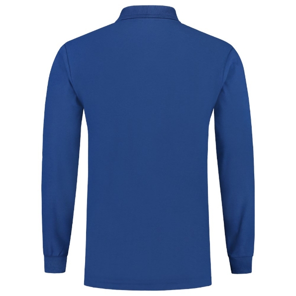 Afbeeldingen van TRICORP CASUAL Poloshirt Lange Mouw 201009  korenblauw M