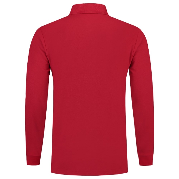 Afbeeldingen van TRICORP CASUAL Poloshirt Lange Mouw 201009 rood M