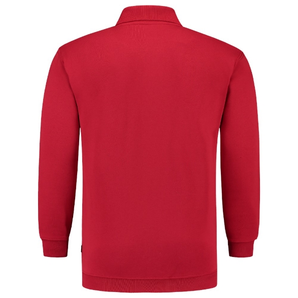 Afbeeldingen van TRICORP CASUAL Polosweater Boord 301005 Rood XS