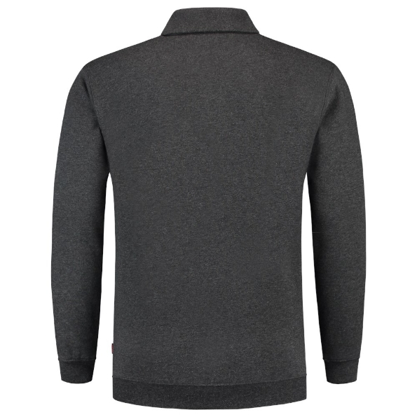 Afbeeldingen van TRICORP CASUAL Polosweater Boord 301005 antraciet XL