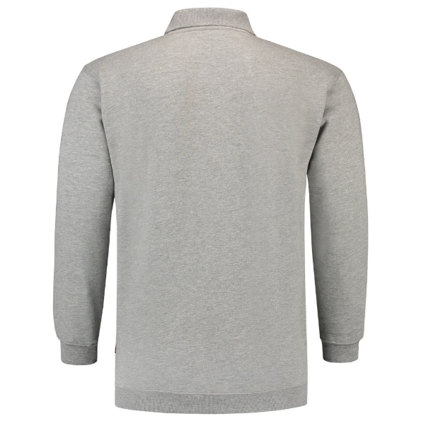 Afbeeldingen van TRICORP CASUAL Polosweater Boord 301005 grijs melee 3XL