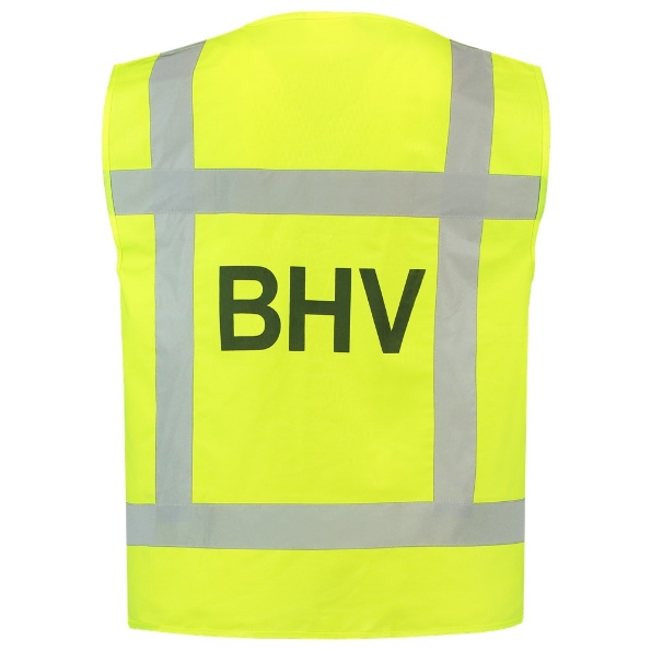 Afbeeldingen van TRICORP SAFETY Veiligheidsvest RWS BHV 453016 fluor geel M-L