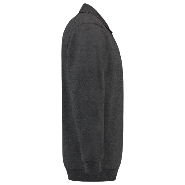 Afbeeldingen van TRICORP CASUAL Polosweater Boord 301005 antraciet XL