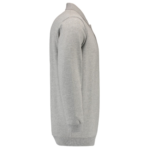 Afbeeldingen van TRICORP CASUAL Polosweater Boord 301005 grijs melee 3XL