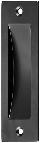 Afbeeldingen van Hermeta Schuifdeurkom 4556 120x40mm recht zwart