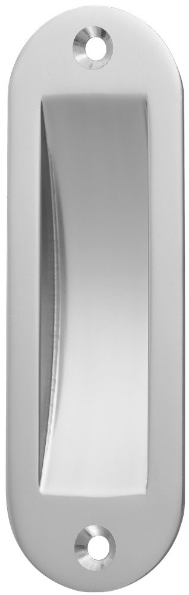 Afbeeldingen van Hermeta Schuifdeurkom 4560 120x40mm ovaal naturel