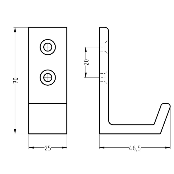 Afbeeldingen van Hermeta Jashaak enkel 0115 mat zwart