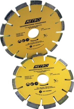 Afbeeldingen van METRO Diamantfrezen zonder waterkoeling universeel 180x22,2
