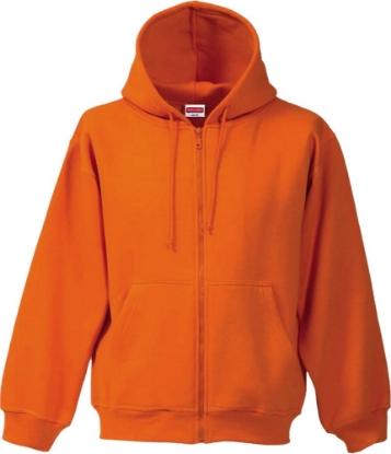 Afbeeldingen van WorkMan® Uni Hooded Sweatvest oranje S