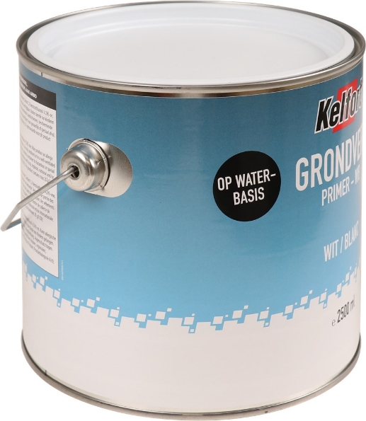 Afbeeldingen van Kelfort grondverf op waterbasis wit 2500ml