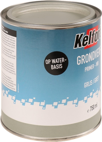Afbeeldingen van Kelfort grondverf op waterbasis grijs 750 ml